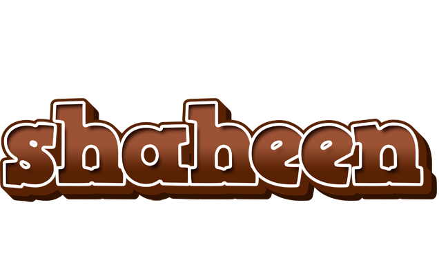 Shaheen brownie logo