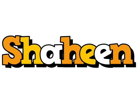 Shaheen cartoon logo