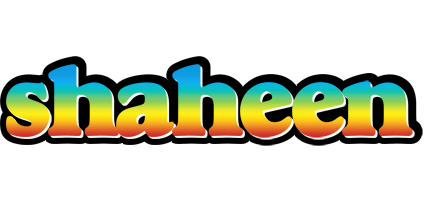 Shaheen color logo