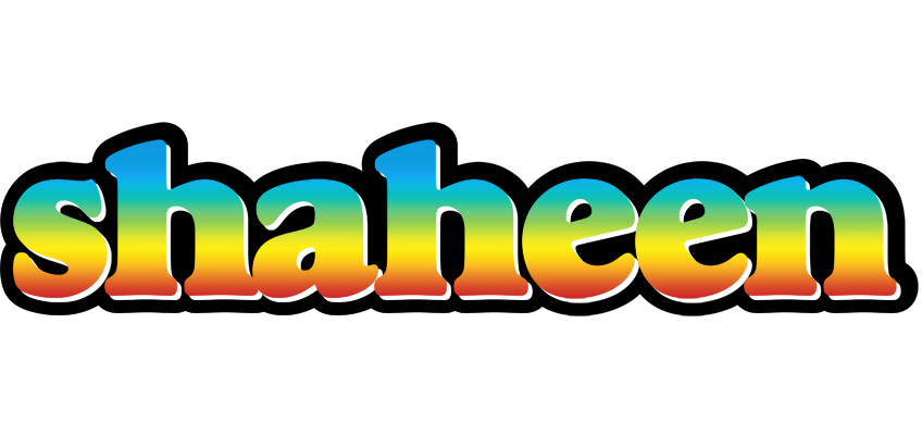 Shaheen color logo