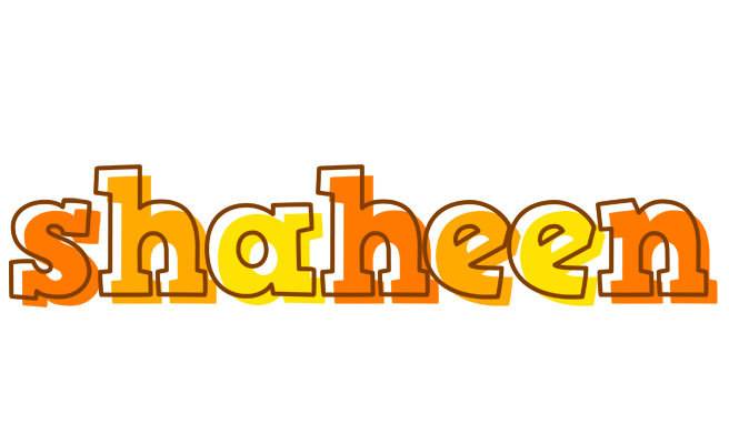 Shaheen desert logo