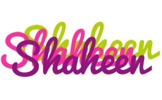 Shaheen flowers logo