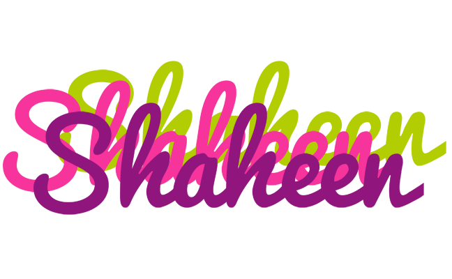 Shaheen flowers logo