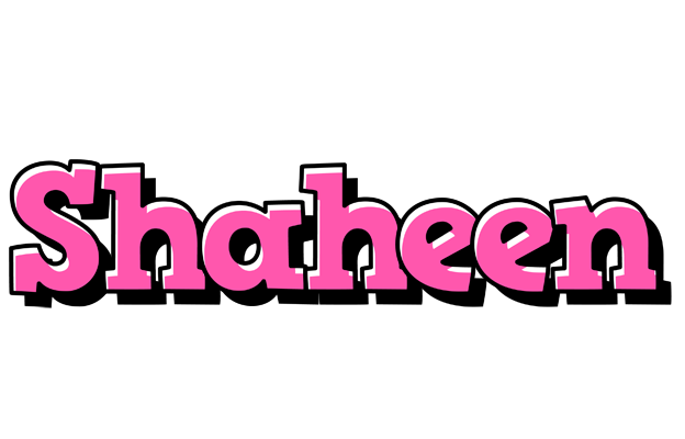 Shaheen girlish logo