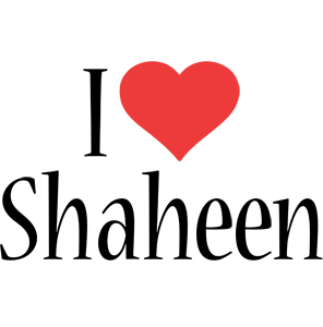 Shaheen i-love logo
