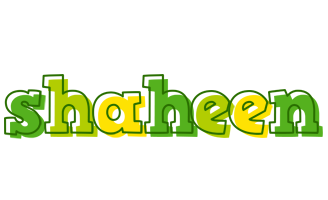 Shaheen juice logo