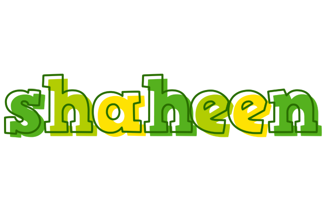 Shaheen juice logo