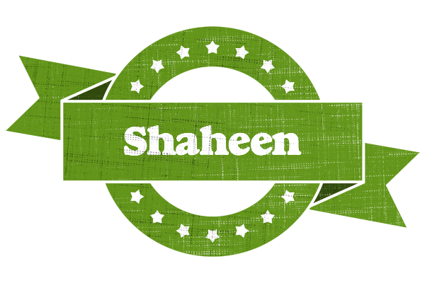 Shaheen natural logo