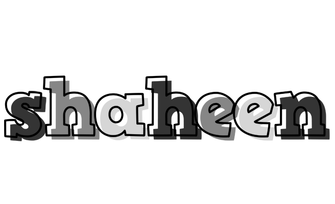 Shaheen night logo