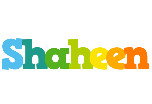 Shaheen rainbows logo