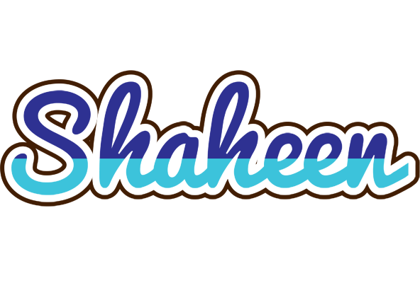 Shaheen raining logo