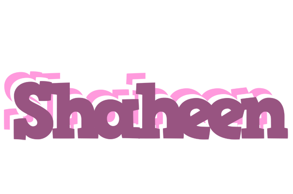 Shaheen relaxing logo