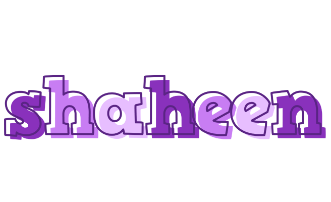 Shaheen sensual logo