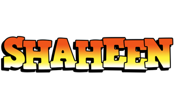 Shaheen sunset logo