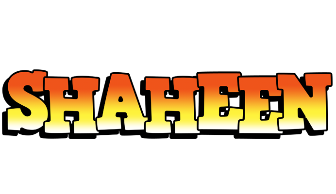 Shaheen sunset logo