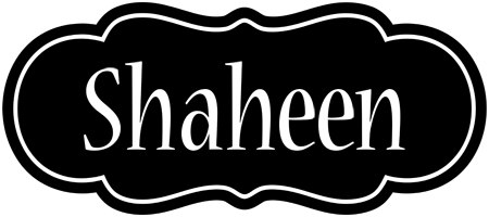 Shaheen welcome logo