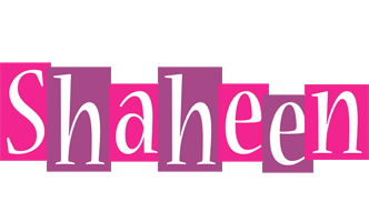 Shaheen whine logo