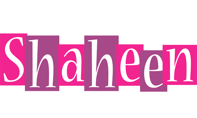 Shaheen whine logo