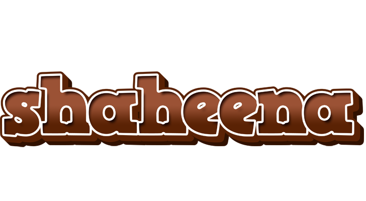 Shaheena brownie logo