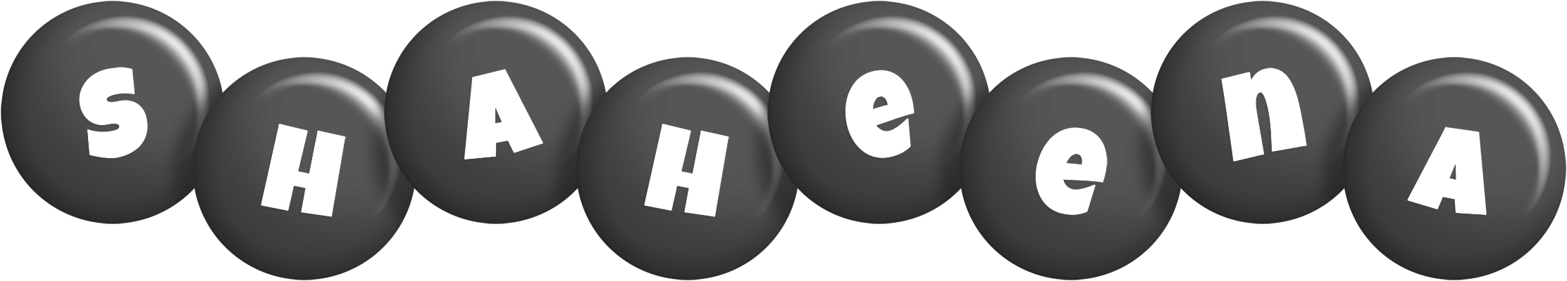 Shaheena candy-black logo
