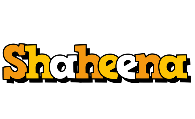 Shaheena cartoon logo