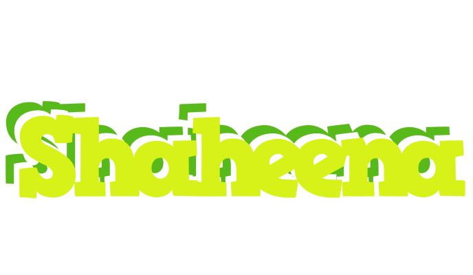 Shaheena citrus logo