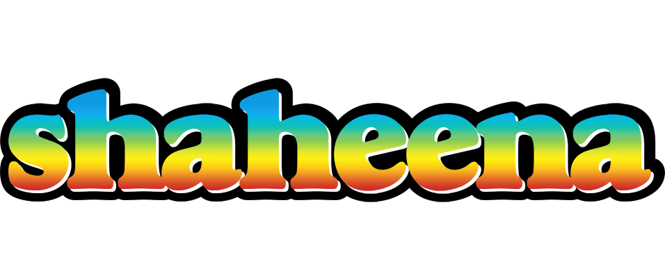 Shaheena color logo