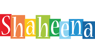 Shaheena colors logo