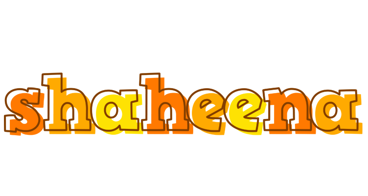 Shaheena desert logo