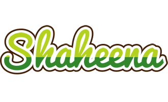 Shaheena golfing logo