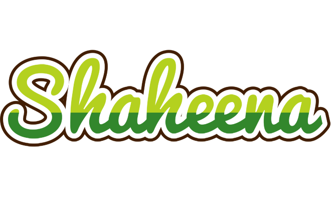 Shaheena golfing logo