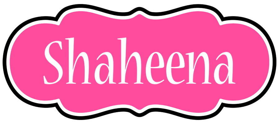 Shaheena invitation logo
