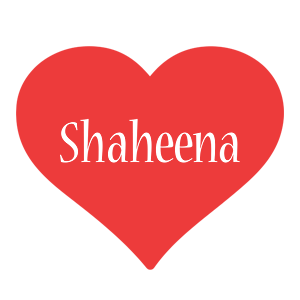 Shaheena love logo