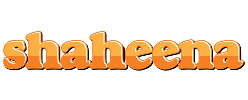 Shaheena orange logo