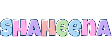 Shaheena pastel logo