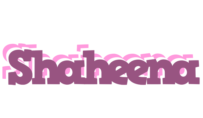 Shaheena relaxing logo