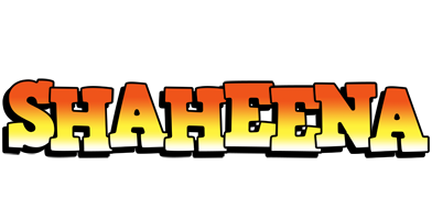 Shaheena sunset logo