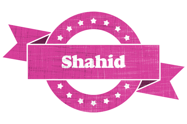 Shahid beauty logo
