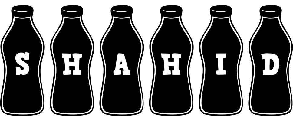 Shahid bottle logo