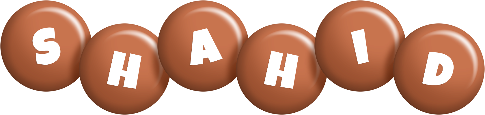 Shahid candy-brown logo