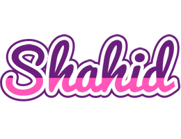 Shahid cheerful logo