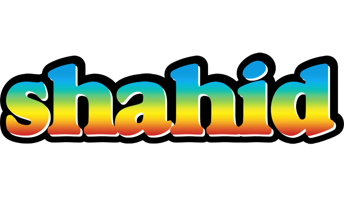 Shahid color logo