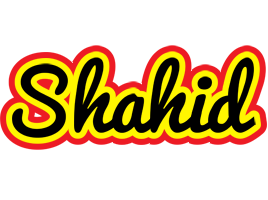 Shahid flaming logo
