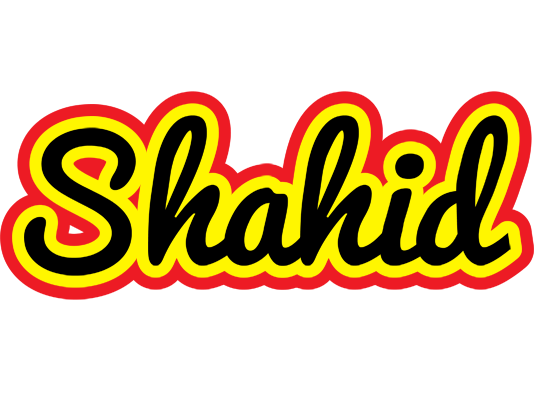 Shahid flaming logo