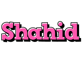 Shahid girlish logo