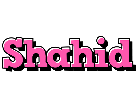 Shahid girlish logo
