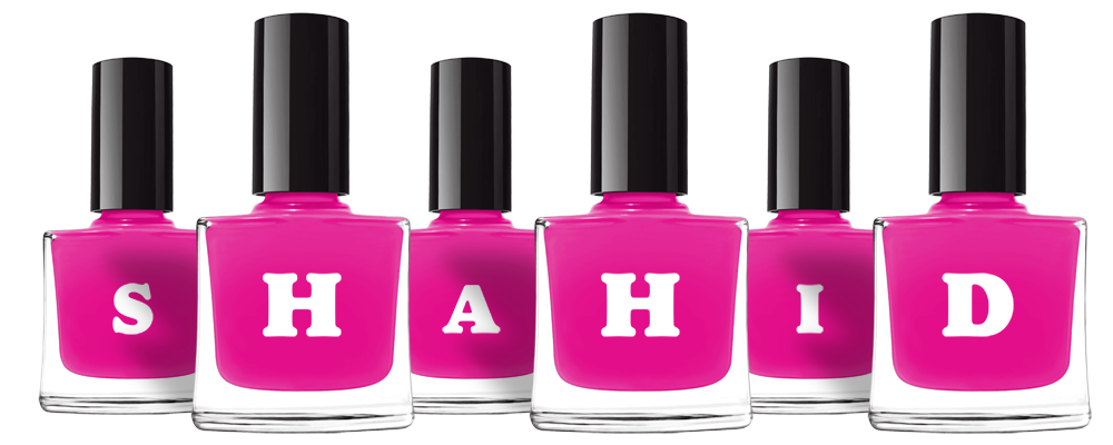 Shahid nails logo
