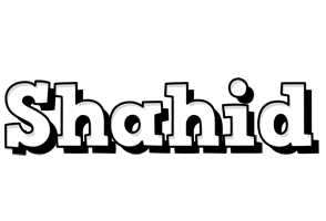 Shahid snowing logo