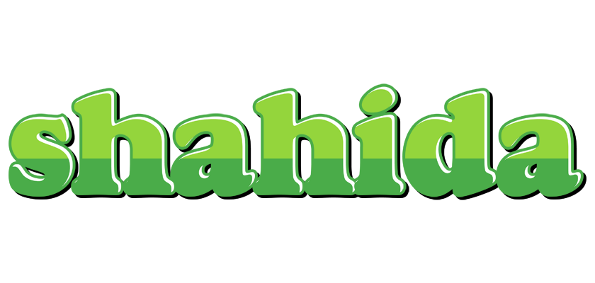 Shahida apple logo