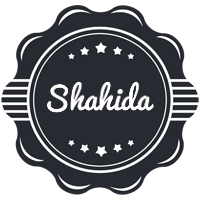 Shahida badge logo